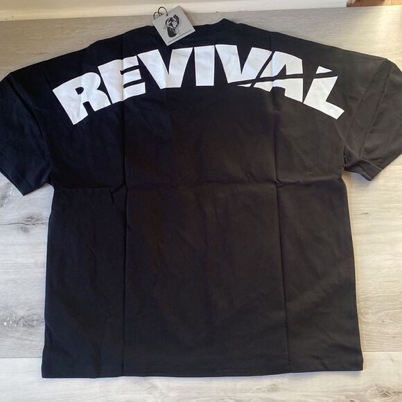 Death & defiance apparel REVIVAL Mens Blk Tee XL Nwt - Picture 5 of 5